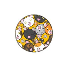 Cats-cute-kitty-kitties-kitten Hat Clip Ball Marker by Ket1n9