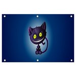 Cats Funny Banner and Sign 6  x 4  Front