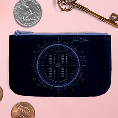 Minimalistic Knowledge Mathematics Trigonometry Large Coin Purse by Ket1n9