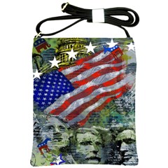 Usa United States Of America Images Independence Day Shoulder Sling Bag by Ket1n9