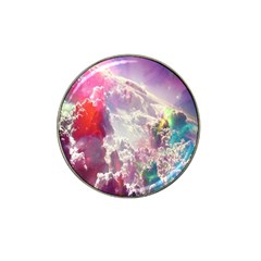 Clouds Multicolor Fantasy Art Skies Hat Clip Ball Marker by Ket1n9