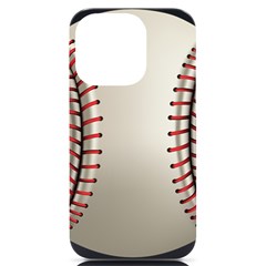 Baseball Iphone 14 Pro Black Uv Print Case by Ket1n9