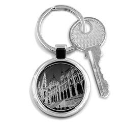 Architecture-parliament-landmark Key Chain (round) by Ket1n9