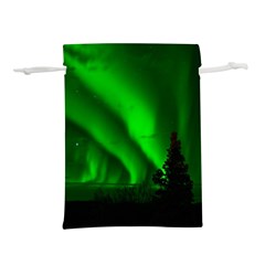 Aurora-borealis-northern-lights- Lightweight Drawstring Pouch (s) by Ket1n9