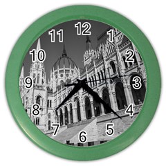 Architecture-parliament-landmark Color Wall Clock by Ket1n9