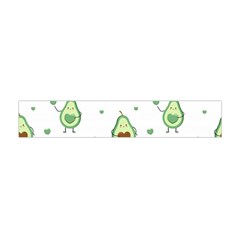 Cute-seamless-pattern-with-avocado-lovers Premium Plush Fleece Scarf (mini) by Ket1n9