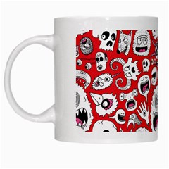 Another Monster Pattern White Mug by Ket1n9