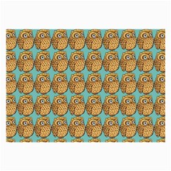 Owl Bird Pattern Large Glasses Cloth by Grandong