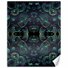 Background Pattern Mushrooms Canvas 16  X 20  by Ravend