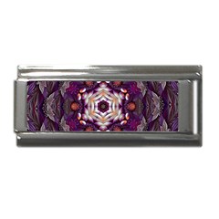 Rosette Kaleidoscope Mosaic Abstract Background Art Superlink Italian Charm (9mm) by Vaneshop