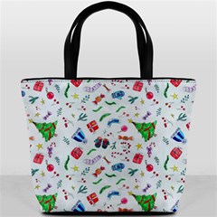 New Year Christmas Winter Bucket Bag by Pakjumat