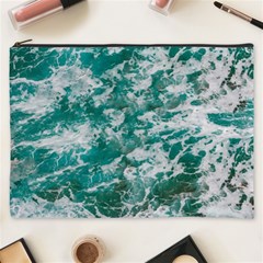 Blue Ocean Waves 2 Cosmetic Bag (xxxl) by Jack14