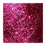 Pink Glitter Medium Glasses Cloth (2 Sides) Front
