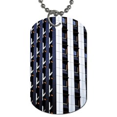 Architecture-building-pattern Dog Tag (one Side) by Amaryn4rt