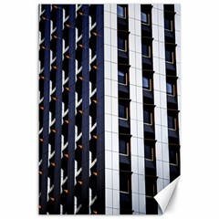 Architecture-building-pattern Canvas 24  X 36  by Amaryn4rt