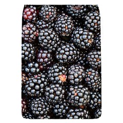 Blackberries-background-black-dark Removable Flap Cover (s) by Amaryn4rt