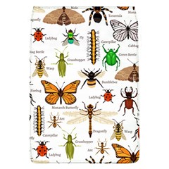 Insects-seamless-pattern Removable Flap Cover (l) by Amaryn4rt