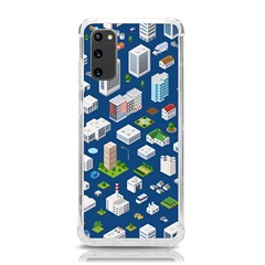 Isometric-seamless-pattern-megapolis Samsung Galaxy S20 6 2 Inch Tpu Uv Case by Amaryn4rt