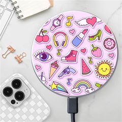 Fashion-patch-set Wireless Fast Charger(white) by Amaryn4rt