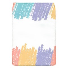 Border Frame Colorful Brush Strokes Removable Flap Cover (s) by Pakjumat