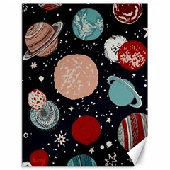 Space Galaxy Pattern Canvas 18  X 24  by Pakjumat