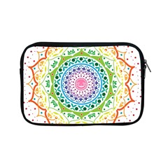 Mandala Pattern Rainbow Pride Apple Ipad Mini Zipper Cases by Vaneshop