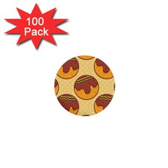 Takoyaki Food Seamless Pattern 1  Mini Buttons (100 Pack)  by Sarkoni