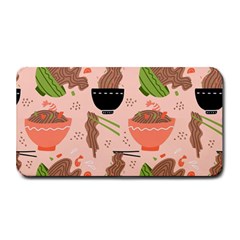 Doodle Yakisoba Seamless Pattern Medium Bar Mat by Sarkoni