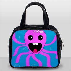 Bubble Octopus Copy Classic Handbag (two Sides) by Dutashop