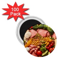 Fruit Snack Diet Bio Food Healthy 1 75  Magnets (100 Pack)  by Sarkoni