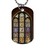 Stained Glass Window Old Antique Dog Tag (Two Sides) Back