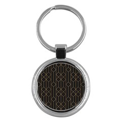 Brochure Flyer Poster Music Pattern Key Chain (round) by Grandong