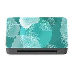 Flowers  Floral Design Background Memory Card Reader With Cf by Grandong