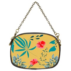 Flowers Petals Leaves Plants Chain Purse (two Sides) by Grandong