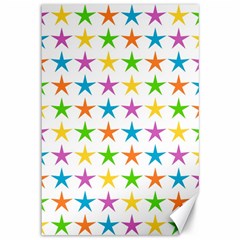 Star Pattern Design Decoration Canvas 12  X 18  by Apen