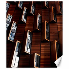 Abstract Architecture Building Business Canvas 20  X 24  by Amaryn4rt