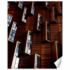 Abstract Architecture Building Business Canvas 11  X 14  by Amaryn4rt