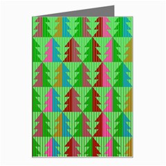 Christmas Background Paper Greeting Card by Modalart