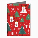 Christmas Decoration Greeting Card Left