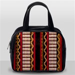 Textile Pattern Abstract Fabric Classic Handbag (One Side) Front