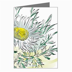 Thistle Alpine Flower Flower Plant Greeting Card by Modalart