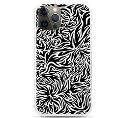 Flames Fire Pattern Digital Art Iphone 12 Pro Max Tpu Uv Print Case by Ravend