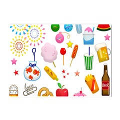 Summer Fair Food Goldfish Crystal Sticker (a4) by Ravend