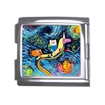 Adventure Time Art Starry Night Van Gogh Mega Link Italian Charm (18mm) Front