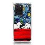 Dog House Vincent Van Gogh s Starry Night Parody Samsung Galaxy S20 Ultra 6.9 Inch TPU UV Case Front