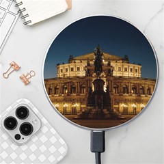 Dresden Semper Opera House Wireless Fast Charger(white) by Amaryn4rt