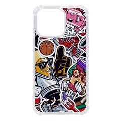 Vintage College Colorful Seamless Pattern Iphone 13 Pro Tpu Uv Print Case by Bedest