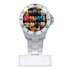 Macaroon Sweet Treat Plastic Nurses Watch by Pakjumat