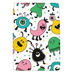 Funny Monster Pattern Removable Flap Cover (l) by Pakjumat