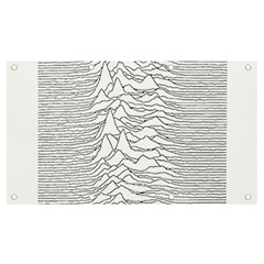 Joy Division Unknown Pleasures Banner And Sign 7  X 4  by Maspions